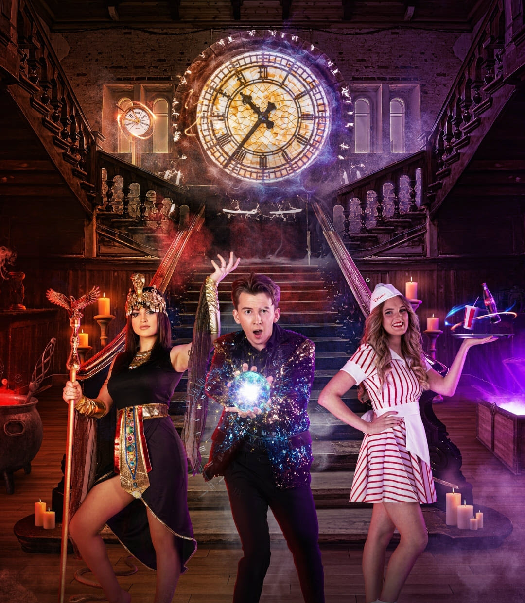 Foto's van Illusionist Nigel Otermans tijdens events